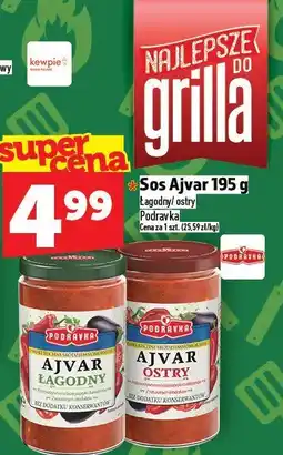 Topaz Sos Ajvar łagodny/ostry Podravka oferta