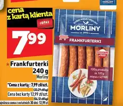 Topaz Frankfurterki 240g Morliny oferta
