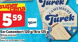 Topaz Ser Camembert 120g/Brie 125g Turek oferta