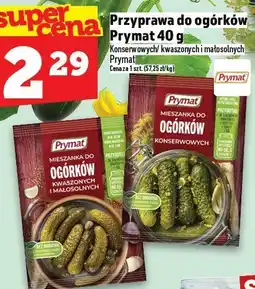 Topaz Przyprawa do ogórków Prymat 40g oferta