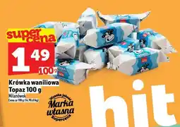 Topaz Cukierki Krówka waniliowa Topaz 100g Millano oferta