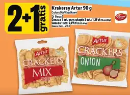 Topaz Krakersy Artur Mix/Onion 90g oferta