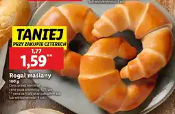 Lidl Rogal maślany Piekarnia Lidla oferta