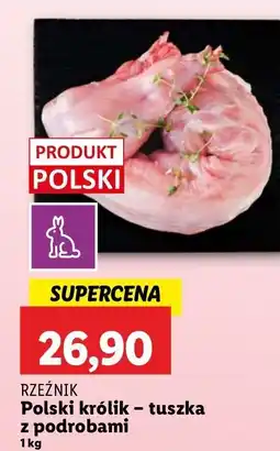 Lidl Polski królik - tuszka z podrobami Rzeźnik oferta