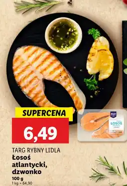 Lidl Łosoś atlantycki dzwonko Targ Rybny Lidla oferta
