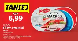 Lidl Filety z makreli Graal w sosie pomidorowym oferta