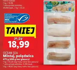 Lidl Mintaj polędwica Ocean Sea oferta