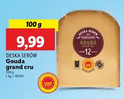 Lidl Ser Gouda grand cru Deska Serów oferta
