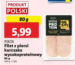 Lidl Filet z piersi kurczaka wysokoproteinowy Pikok oferta