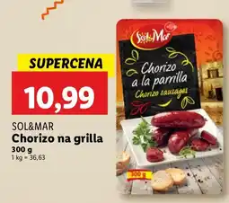 Lidl Kiełbasa chorizo na grilla Sol&Mar oferta