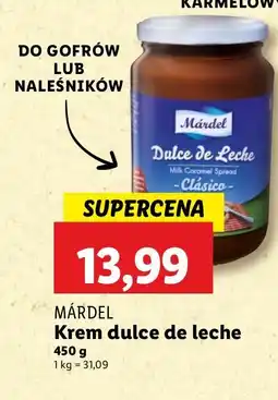 Lidl Krem dulce de leche Mardel oferta