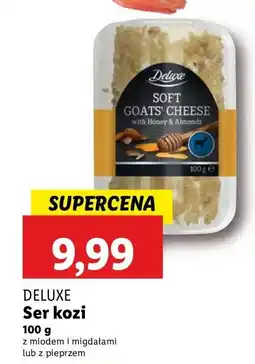 Lidl Ser kozi z miodem i migdałami lub z pieprzem Deluxe oferta