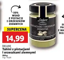 Lidl Tahini z pistacjami i orzeszkami ziemnymi Deluxe oferta