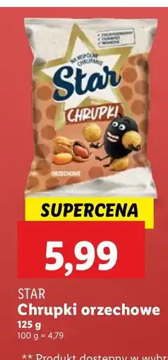 Lidl Chrupki orzechowe Star oferta