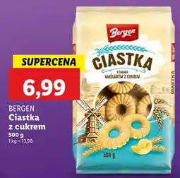 Lidl Ciastka z cukrem Bergen oferta