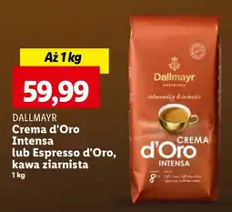 Lidl Kawa ziarnista Dallmayr Crema d'Oro Intensa lub Espresso d'Oro oferta