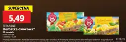 Lidl Herbata owocowa Teekanne oferta