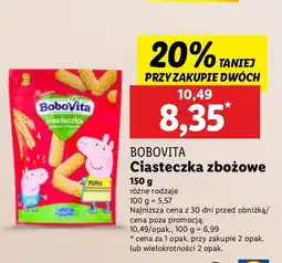 Lidl Ciasteczka zbożowe BoboVita oferta