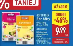 ALDI Ser żółty Hofburger oferta