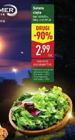 ALDI Sałata cięta 1 opak. Aldi oferta