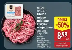 ALDI Mięso mielone z szynki wieprzowej Mięsne Specjały oferta