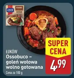 ALDI Ossobuco - goleń wołowa wolno gotowana Łuków oferta