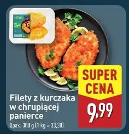 ALDI Filety z kurczaka w chrupiącej panierce Aldi oferta