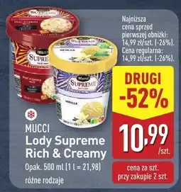 ALDI Lody Supreme Rich & Creamy Mucci oferta