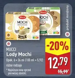 ALDI Lody Mochi 6-pak Mucci oferta
