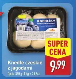 ALDI Knedle czeskie z jagodami Aldi oferta