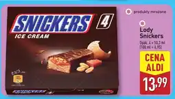 ALDI Lody Snickers 4-pak oferta