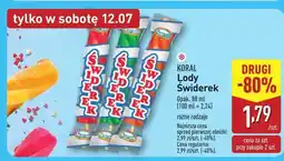 ALDI Lody Świderek Koral oferta