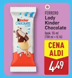 ALDI Lody Kinder Chocolate Ferrero oferta