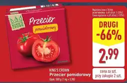 ALDI Przecier pomidorowy King's Crown oferta
