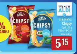 ALDI Chipsy Sun Snacks oferta