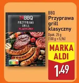 ALDI Przyprawa BBQ grill klasyczny oferta