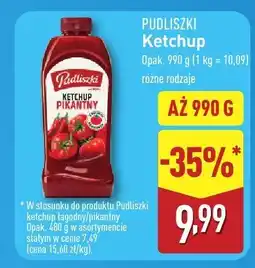 ALDI Ketchup Pudliszki oferta