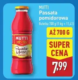 ALDI Passata Mutti pomidorowa oferta