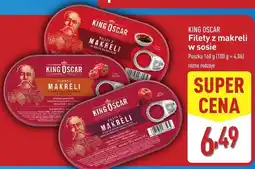 ALDI Filety King Oscar z makreli w sosie oferta
