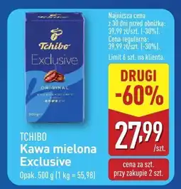 ALDI Kawa mielona Tchibo Exclusive oferta