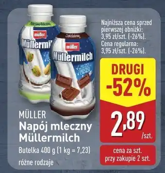 ALDI Napój mleczny Müllermilch oferta