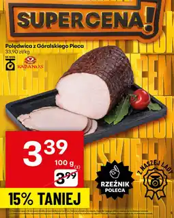 Delikatesy Centrum Polędwica z Góralskiego Pieca Kabanos oferta