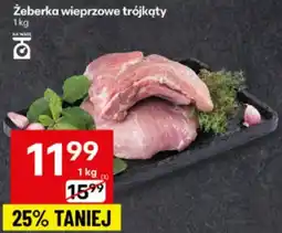 Delikatesy Centrum Żeberka wieprzowe trójkąty Delikatesy Centrum oferta