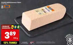 Delikatesy Centrum Szynka delikatesowa z fileta Tarczyński oferta