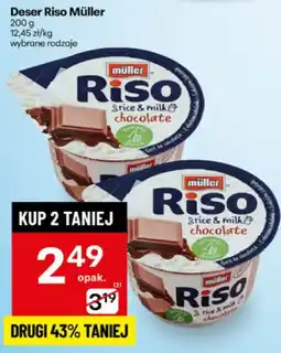 Delikatesy Centrum Deser Riso Müller czekoladowy oferta