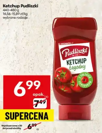Delikatesy Centrum Ketchup Pudliszki łagodny oferta