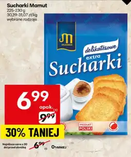 Delikatesy Centrum Sucharki delikatesowe extra Mamut oferta