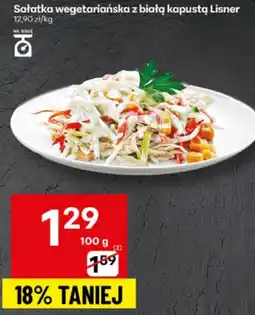 Delikatesy Centrum Sałatka wegetariańska z białą kapustą Lisner oferta