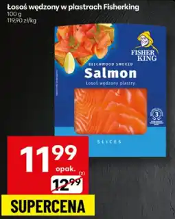 Delikatesy Centrum Łosoś wędzony w plastrach Fisherking oferta
