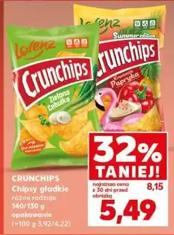 Kaufland CRUNCHIPS Chipsy gładkie oferta